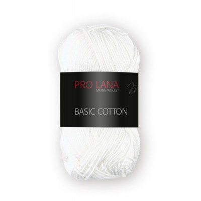 Włóczka Basic Cotton 001 (Pro Lana)
