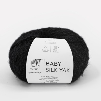 Włóczka Baby Silk Yak 9500 (Gabo Wool)