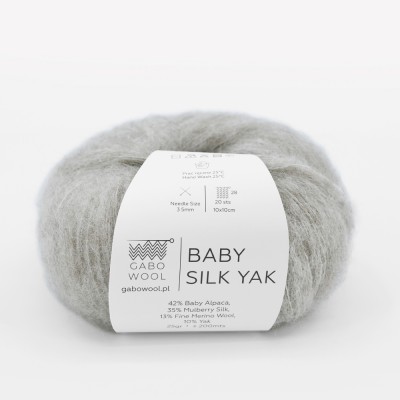 Włóczka Baby Silk Yak 9636 (Gabo Wool)