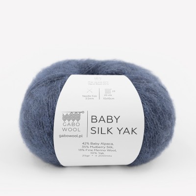 Włóczka Baby Silk Yak 9917 (Gabo Wool)