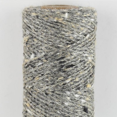 Włóczka Tussah Tweed 12 Grey tweed (BC Garn)