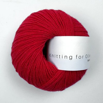 Włóczka Merino Red Currant (Knitting for Olive)