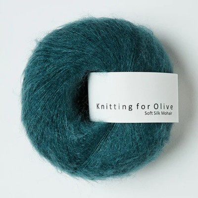 Włóczka Soft Silk Mohair Petroleum Green (Knitting for...