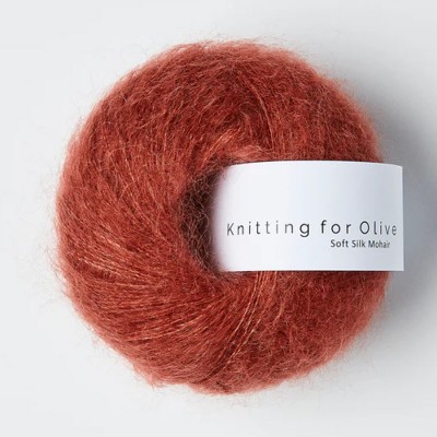 Włóczka Soft Silk Mohair Forest Berry (Knitting for Olive)