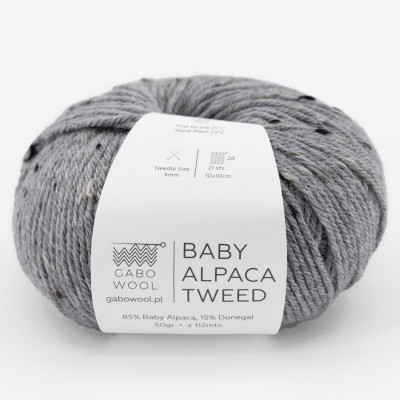 Włóczka Baby Alpaca Tweed T401 (Gabo Wool)