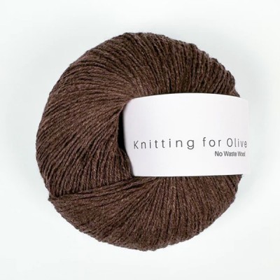Włóczka No Waste Wool Chocolate (Knitting for Olive)