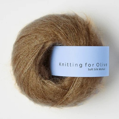 Włóczka Soft Silk Mohair Caramel (Knitting for Olive)