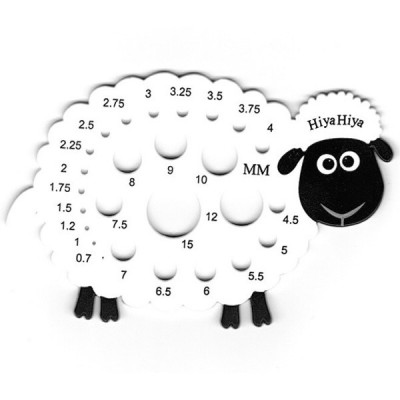 Miarka do drutów - owieczka (HiyaHiya)