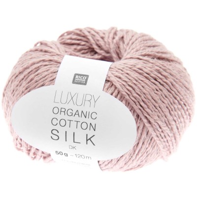 Włóczka Luxury Organic Cotton Silk DK 003 (Rico Design)