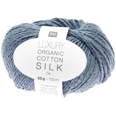 Włóczka Luxury Organic Cotton Silk DK 007 (Rico Design)