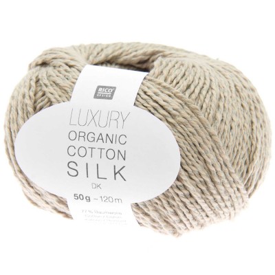 Włóczka Luxury Organic Cotton Silk DK 009 (Rico Design)