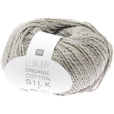 Włóczka Luxury Organic Cotton Silk DK 011 (Rico Design)