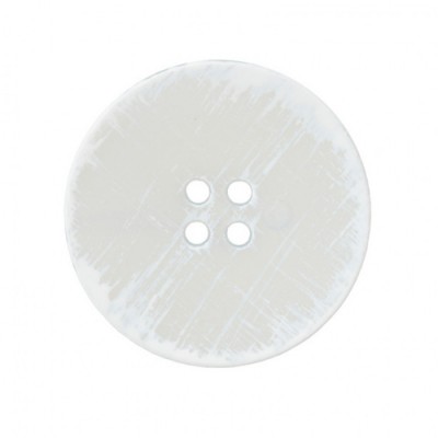 Guzik landrynka biały 18 mm