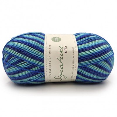 Signature 4ply Cocktails Yarn 831 Blue Lagoon (West...