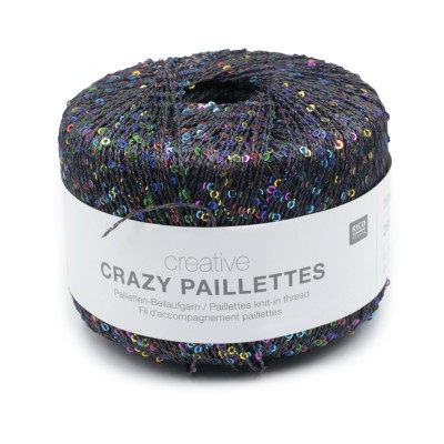 Włóczka Crazy Paillettes 002 (Rico Design)