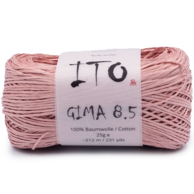 Włóczka Gima 8.5 002 Smoke Pink (Ito)