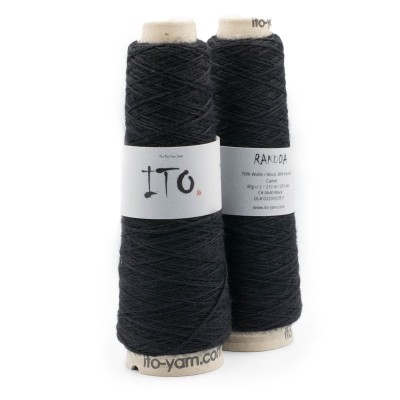 Włóczka Rakuda 640 Black (Ito Yarns)