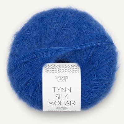 Włóczka Tynn Silk Mohair 5845 Dizzling Blue (Sandnes Garn)