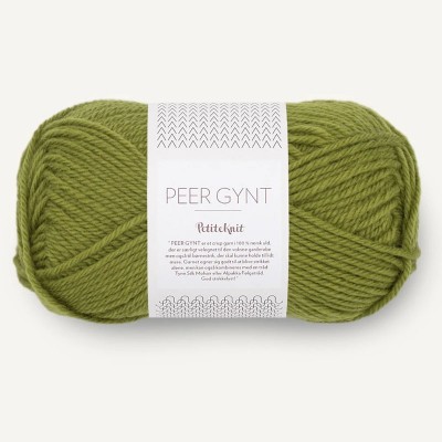 Włóczka Peer Gynt PetiteKnit 9564 Matcha (Sandnes Garn)