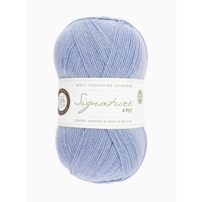 Włóczka Signature 4ply 0325 Cornflower (West Yorkshire...