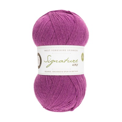 Włóczka Signature 4ply 0735 Blackcurrant Bomb (West...