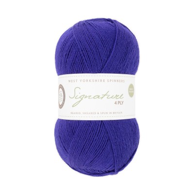 Włóczka Signature 4ply 1005 Cobalt (West Yorkshire...