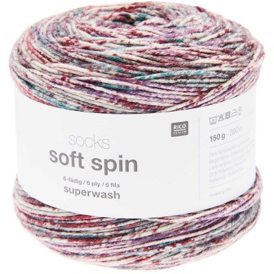 Włóczka Sock Soft Spin 001 (Rico Design)