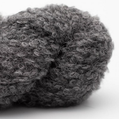 Włóczka Alpaca Bouclé 26 Silver Gray (Kremke)