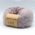 Włóczka Life szary róż (Furora Yarns)