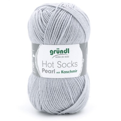 Włóczka Hot Socks Pearl uni 02 (Grundl)