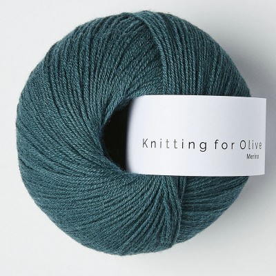 Włóczka Merino Petroleum Green  (Knitting for Olive)