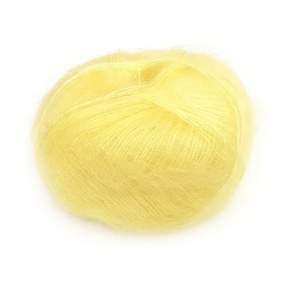 Włóczka Brushed Lace mohair 3009 Buttercup (Mohair by...