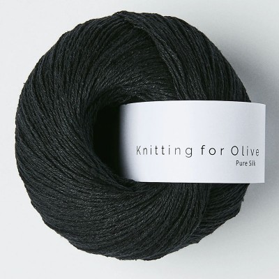 Włóczka Pure Silk Coal (Knitting for Olive)