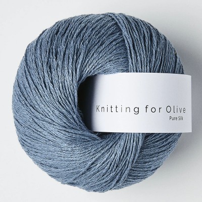 Włóczka Pure Silk Dove Blue  (Knitting for Olive)