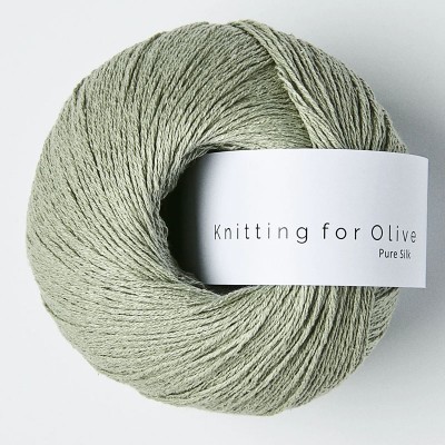 Włóczka Pure Silk Dusty Artichoke (Knitting for Olive)