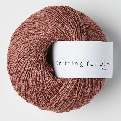 Włóczka Pure Silk Plum Rose (Knitting for Olive)