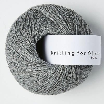 Włóczka Merino Granite Gray (Knitting for Olive)