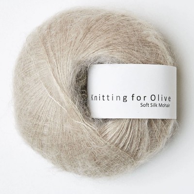 Włóczka Soft Silk Mohair Oatmeal (Knitting for Olive)