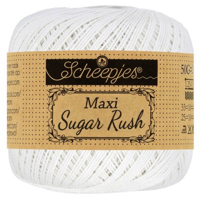 Kordonek Maxi Sugar Rush 106 Snow White (Scheepjes)