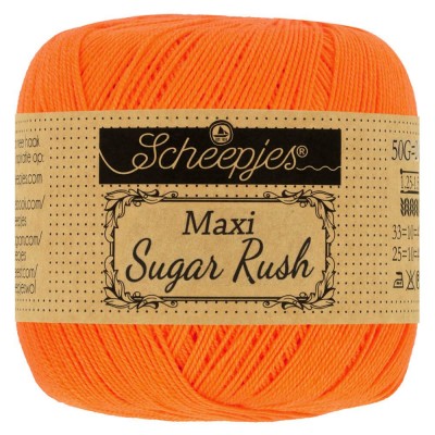 Kordonek Maxi Sugar Rush 281 Tangerin (Scheepjes)