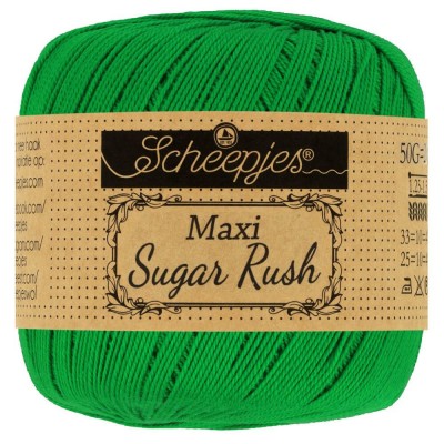 Kordonek Maxi Sugar Rush 606 Grass Green (Scheepjes)