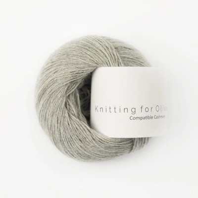 Włóczka Compatible Cashmere Gray Lamb (Knitting for Olive)