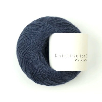 Włóczka Compatible Cashmere Navy Blue (Knitting for Olive)