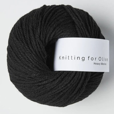 Włóczka Heavy Merino Coal (Knitting for Olive)