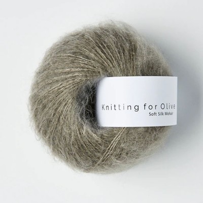 Włóczka Soft Silk Mohair Dusty Moose (Knitting for Olive)