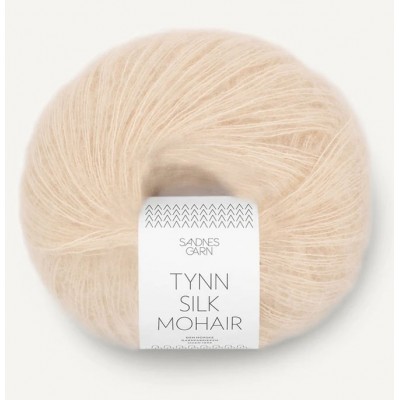 Włóczka Tynn Silk Mohair 2511 Mandel (Sandnes Garn)
