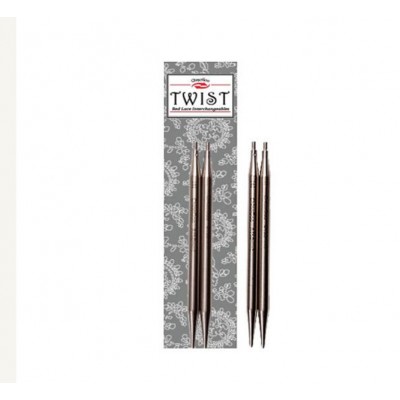 Druty metalowe do łączenia Twist Lace 13 cm (ChiaoGoo)