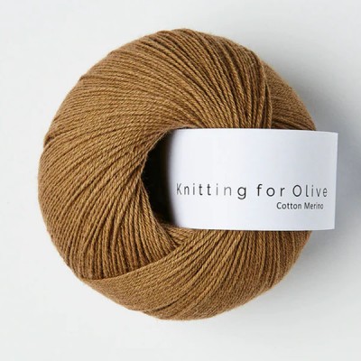 Cotton Merino Nut Brown (Knitting for Olive)