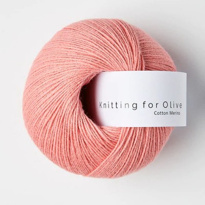 Włóczka Cotton Merino Coral (Knitting for Olive)