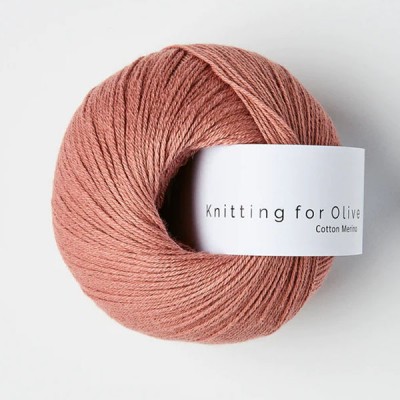 Włóczka Cotton Merino Terracotta Rose (Knitting for Olive)